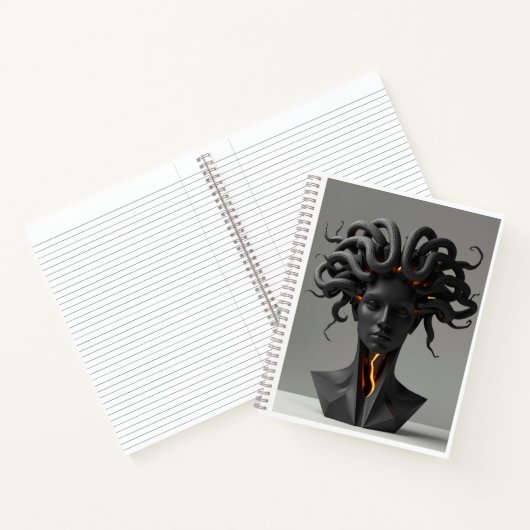 Carnet Gorgon Geometric Graphite Notebook (Intérieur)