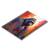 Carnet Gorilla Ape Animal Portrait Peinture Faune Libre (Côté gauche)