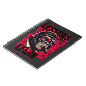 Carnet Gorilla Boss Lessons Learn Spiral Notebook  (Côté gauche)