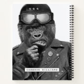 Carnet Gorilla Guy | Ajouter Votre Nom (Dos)