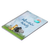 Carnet Gorilla Hippo et Meerkat - Aventure Await (Côté gauche)