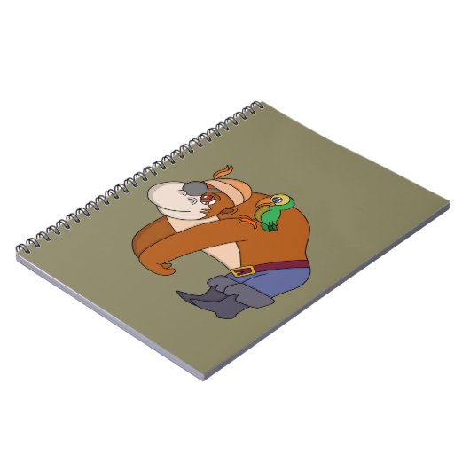 Carnet Gorilla Pirate (Côté gauche)