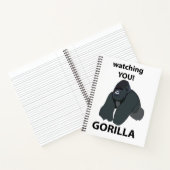 Carnet Gorilla Vous Regarder Drôle Gorilla (Intérieur)