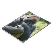 Carnet Gorille D'Argent Et Sa Couverture (Côté gauche)