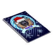 Carnet gorille de noël (Côté Droit)