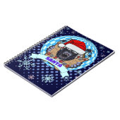 Carnet gorille de noël (Côté gauche)
