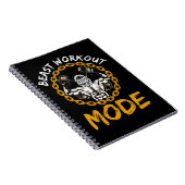 Carnet Gorille d'entraînement de la bête pour poids (Côté Droit)