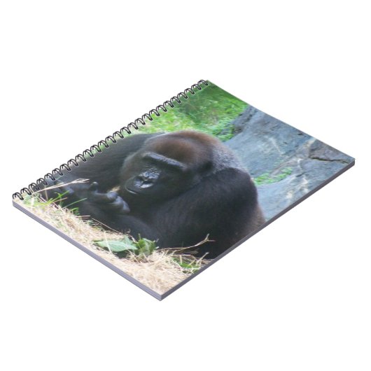 Carnet Gorille noire (Côté gauche)