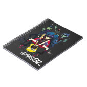 Carnet Gorrillaz T-Shirt (Côté gauche)