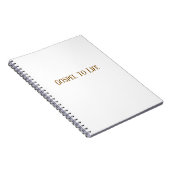 Carnet Gospel to Life Notebook (Côté Droit)