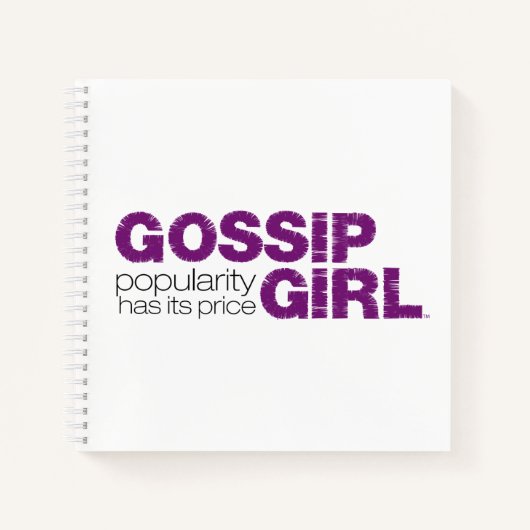 Carnet Gossip Girl - La Popularité A Son Prix (Devant)