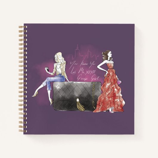 Carnet Gossip Girl - Vous Savez Que Vous M'Aimez (Devant)
