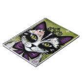 Carnet Goth Cat (Côté gauche)