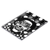 Carnet goth Evil Monster Clown déplaisant Scary Circus ar (Côté gauche)