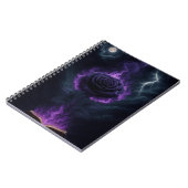 Carnet Goth Flame Rose (Côté gauche)