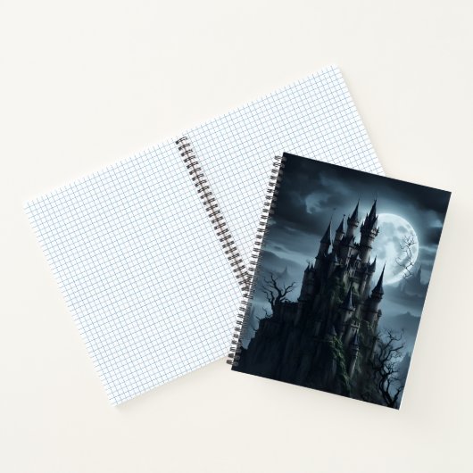 Carnet Gothic Castle at Midnight (Intérieur)