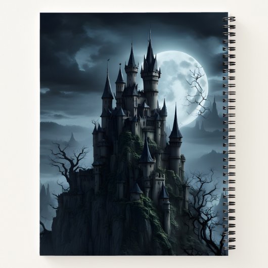 Carnet Gothic Castle at Midnight (Dos)