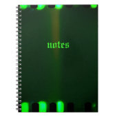 Carnet Gothic Harlequin Green Notebook (Devant)