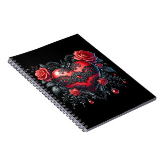 Carnet Gothic Heart Valentine Photo Notebook