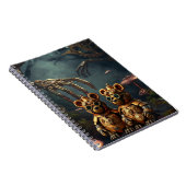 Carnet Gothic Mechanical Dark Forest Steampunk Gummy Bear (Côté Droit)