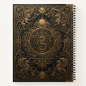 Carnet Gothic Ornamental Embossed Book of Shadows (Dos)