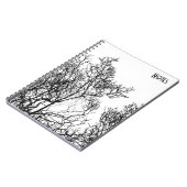 Carnet Gothic Tree Black and White (Côté gauche)