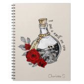 Carnet Gothic Witch Love Potion (Devant)