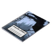 Carnet Gothique Dark Castlecore Sombre (Côté gauche)