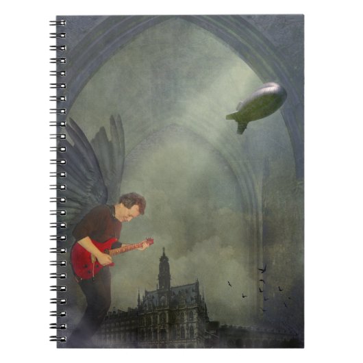 Carnet gothique de guitare (Devant)