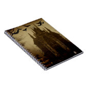 Carnet Gothique/Halloween/automne/citrouille (Côté Droit)