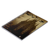 Carnet Gothique/Halloween/automne/citrouille (Côté gauche)