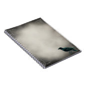 Carnet gothique noir de Raven (Côté Droit)