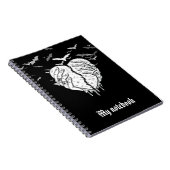 Carnet gothique pour l'esthétique sombre et les id (Côté Droit)