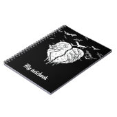Carnet gothique pour l'esthétique sombre et les id (Côté gauche)