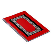 Carnet gothique rouge et noir (Côté Droit)