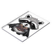 Carnet Gothique Vampire Raccoon Bookish (Côté gauche)
