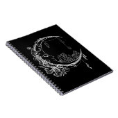 Carnet Gothique Wicca Crescent Goth Moon (Côté Droit)