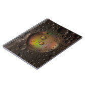 Carnet gouttelettes d'eau sur panneau de verre (Côté gauche)