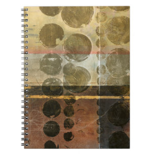 Carnet Gouttelettes vertes circulaires