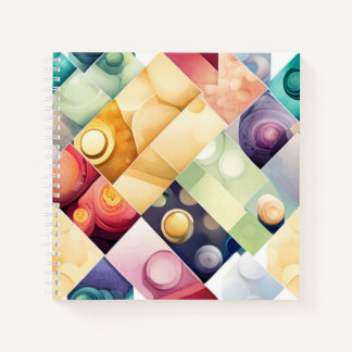 Carnet Gouttes Géométriques
