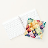 Carnet Gouttes Géométriques (Intérieur)