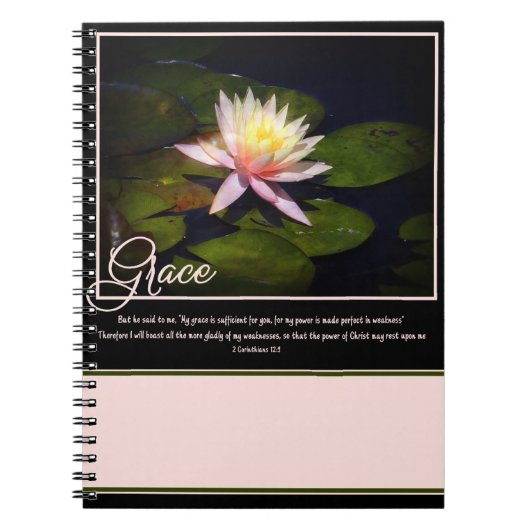Carnet Grâce (Devant)