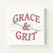 Carnet Grace & Grit pour la dame dure (Dos)