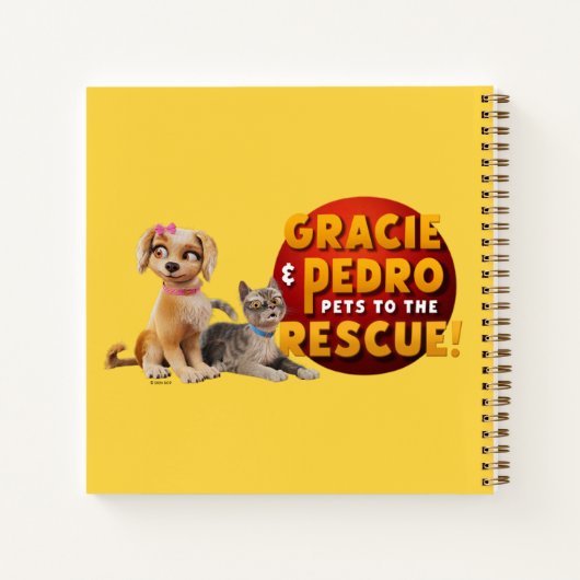 Carnet Gracie & Pedro Duo Dynamique (Dos)