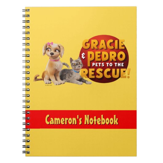 Carnet Gracie & Pedro Duo Dynamique (Devant)