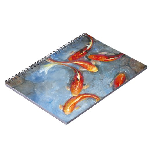 Carnet Gracieux Koi II (Côté gauche)