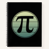 Carnet Gradient | Happy Pi Day Math (Devant)
