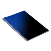 Carnet Gradient noir et bleu (Côté Droit)