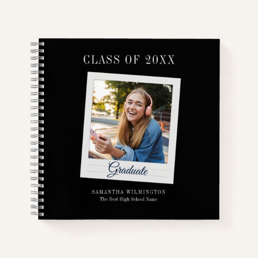 Carnet Graduation 2025 Grad Photo Script invité (Devant)