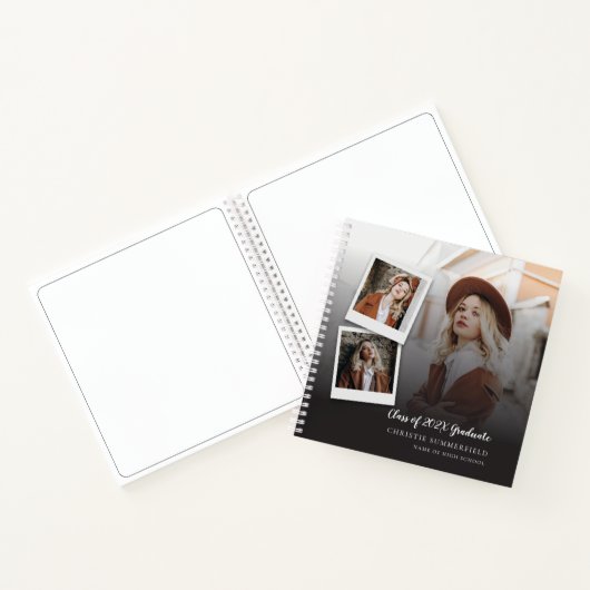 Carnet Graduation 2025 Grad Photos Script Invité (Intérieur)